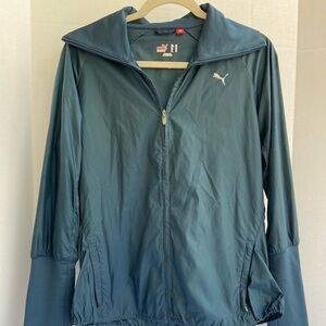 Puma Runner Windbreaker Jacket Teal
